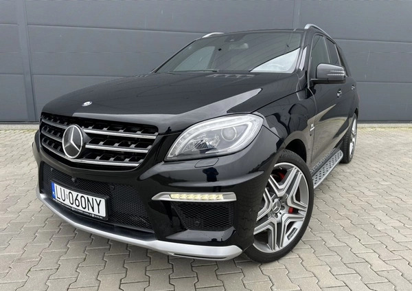 Mercedes-Benz ML cena 145000 przebieg: 99500, rok produkcji 2015 z Lublin małe 56